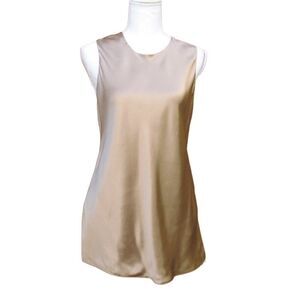 NWT Sies Marjan Silk Charmeuse Bias Cut Tunic Top